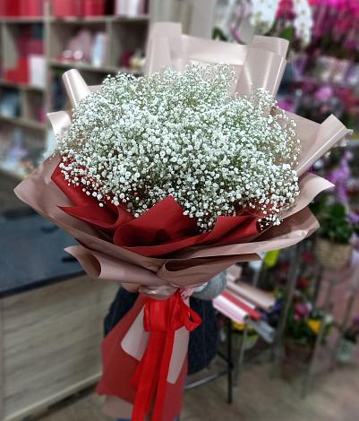 Букет цветов из: Гипсофила в Пятигорске