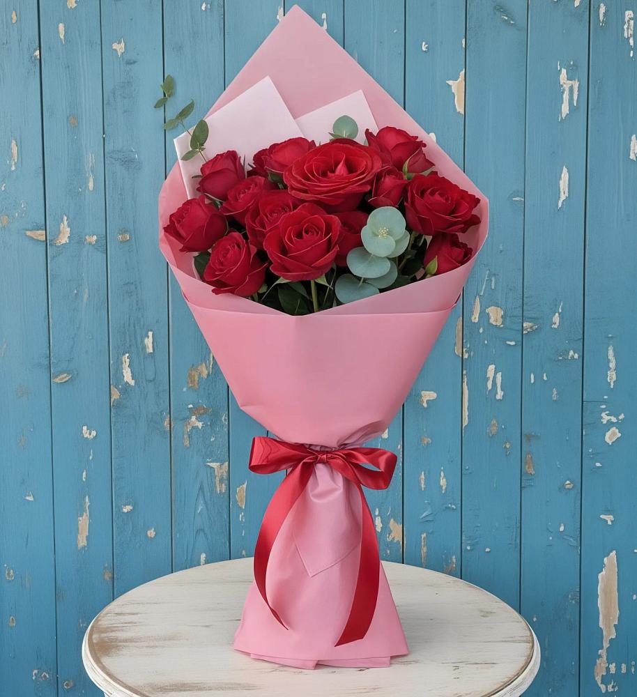 Букет цветов из: Розы в Пятигорске