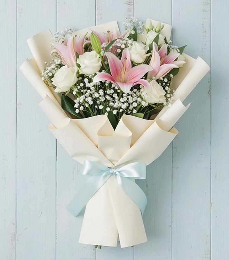 Букет цветов из: Лилии в Пятигорске