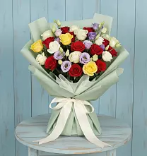 Букет цветов из:  Розы в Пятигорске