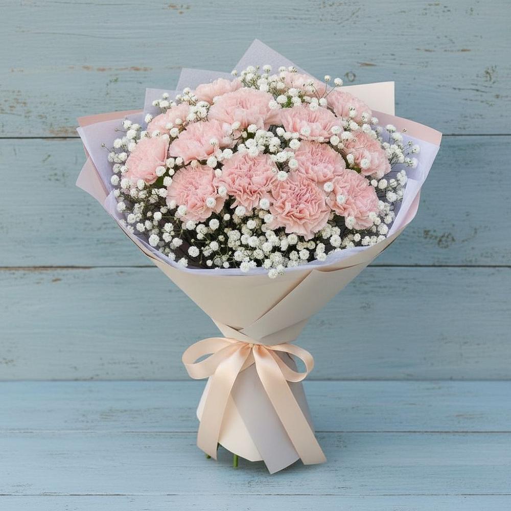 Букет цветов из: Гвоздики в Пятигорске