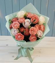Букет влюбленный романтик в Пятигорске Букет цветов из:  Розы в Пятигорске