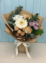 Букет цветов из:  Герберы и Хризантемы в Пятигорске
