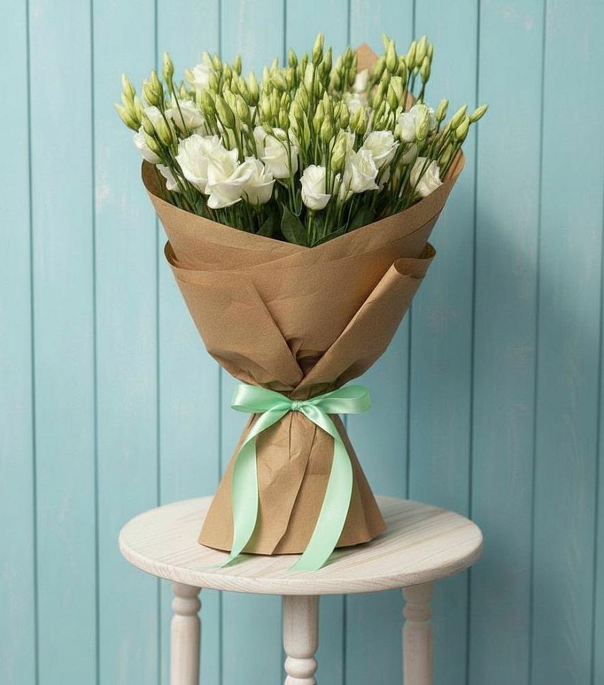 Букет цветов из: Лизиантусы в Пятигорске