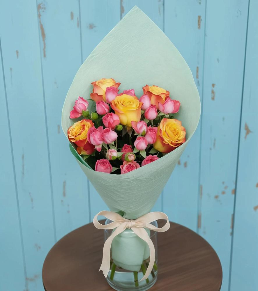 Букет цветов из: Розы в Пятигорске