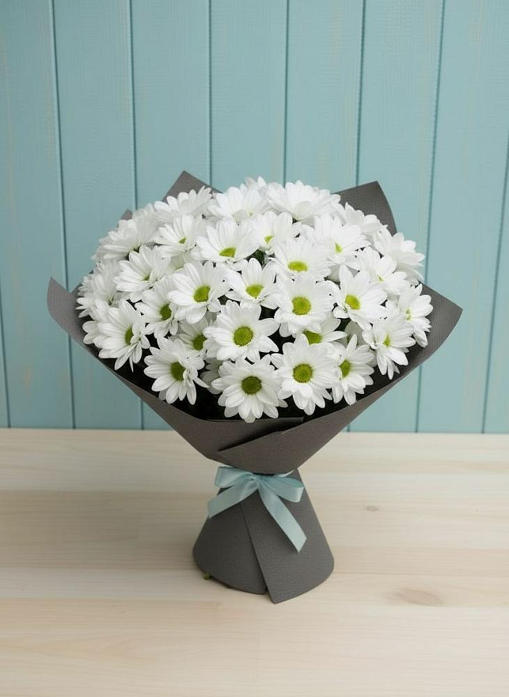 Букет цветов из: Хризантемы в Пятигорске