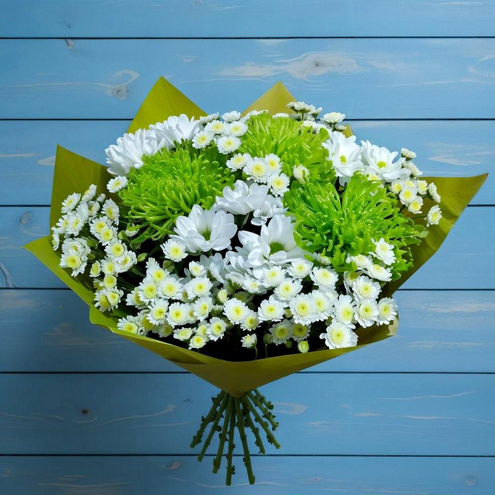 Букет цветов из: Хризантемы в Пятигорске
