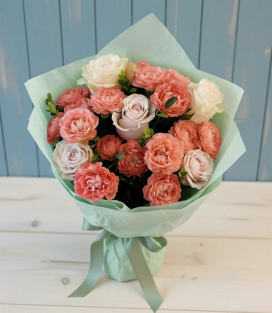 Букет цветов из: Розы в Пятигорске