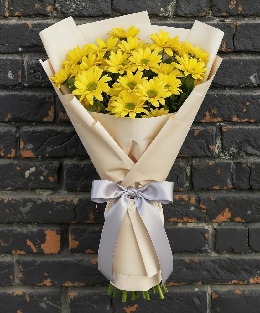 Букет цветов из: Хризантемы в Пятигорске