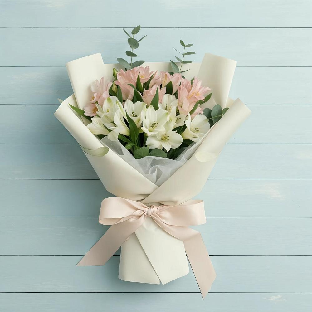 Букет цветов из: Альстромерии в Пятигорске