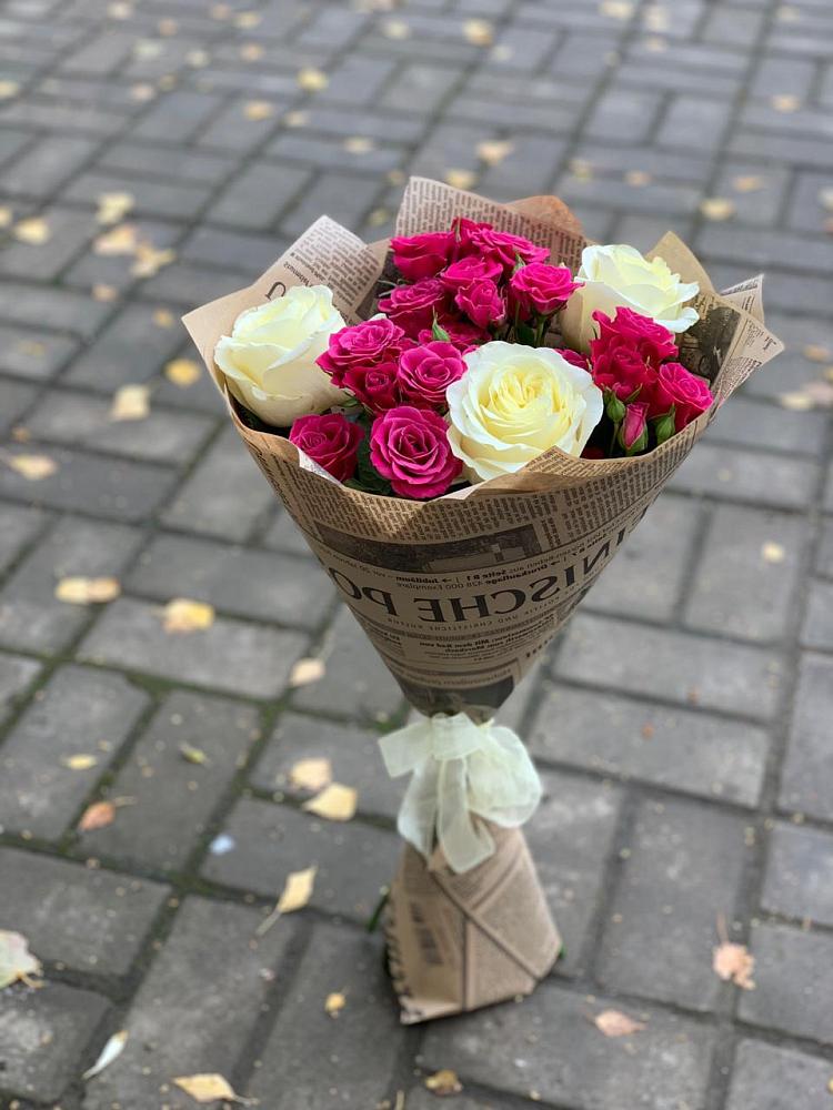 Букет цветов из: Розы в Пятигорске